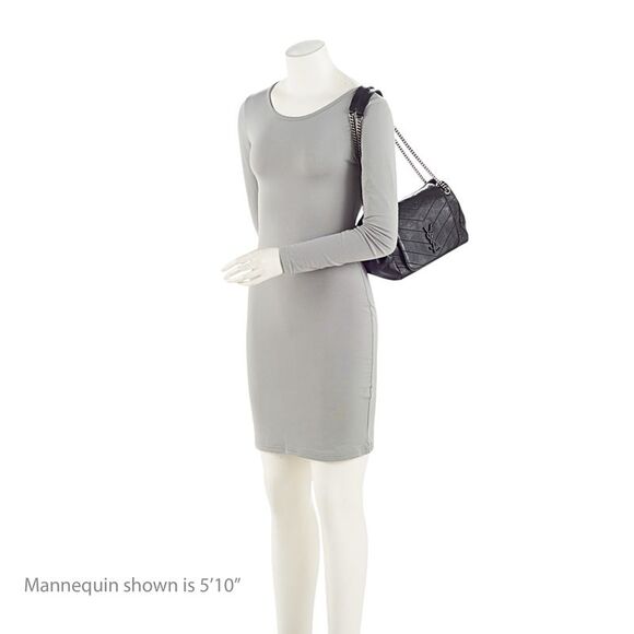 Saint Laurent Lambskin Monogram Nolita Small Flap Bag - Picture 5 of 10